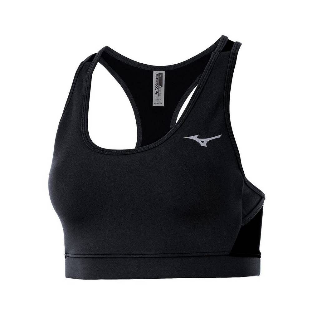 Mizuno Women's Alpha Mesh Back Sports Bra Black (422039-LIW)